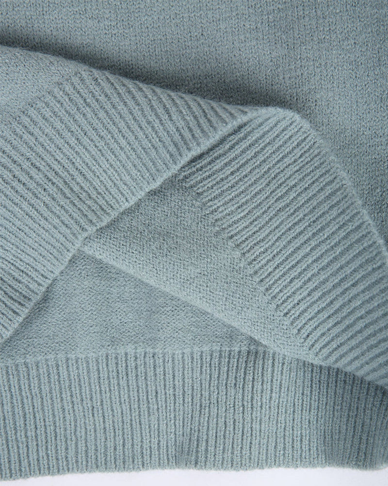 Avery | Women's Fair Isle Crew Neck Knit Sweater