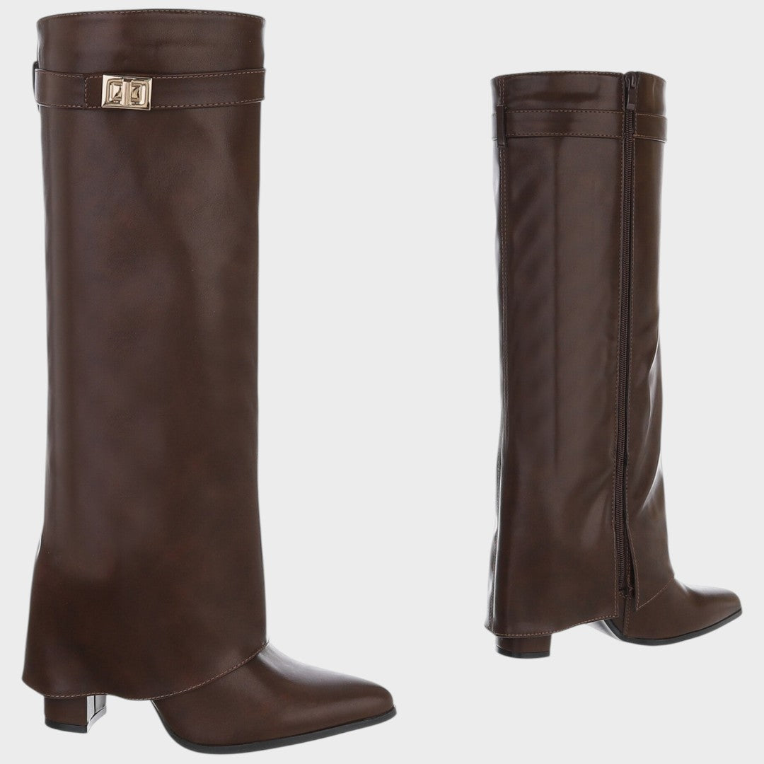 Luna | High Leather Boots