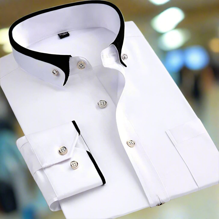 Hudson | Classic Cotton Long Sleeve Shirt