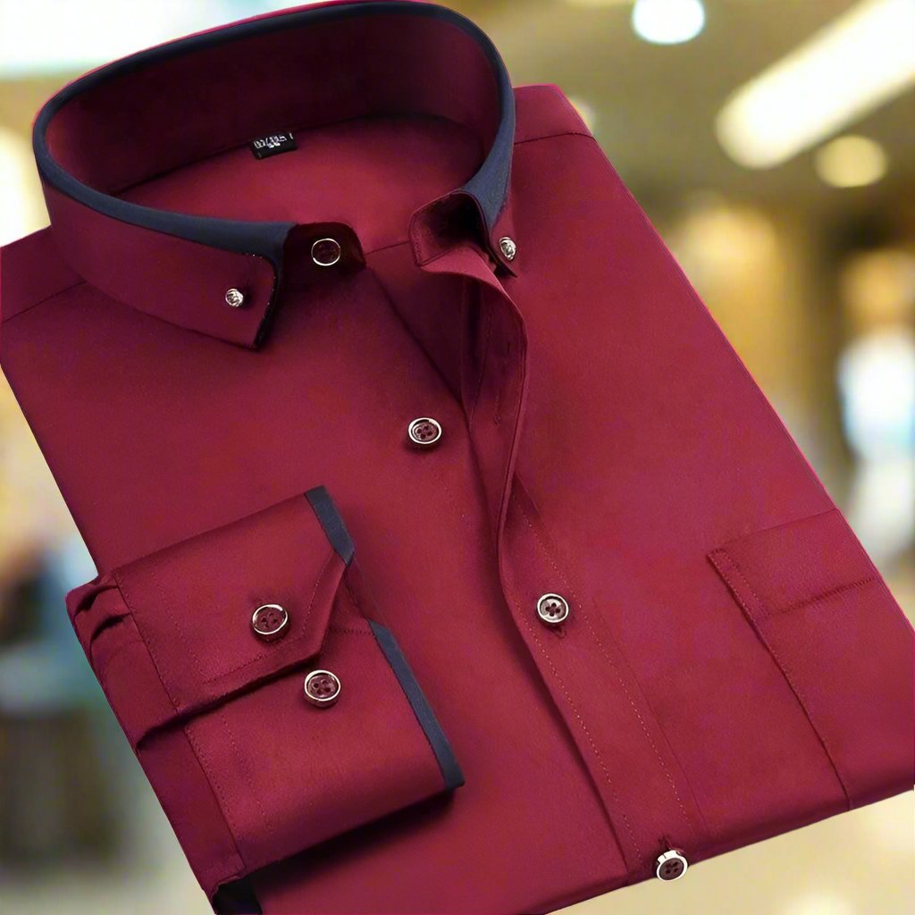 Hudson | Classic Cotton Long Sleeve Shirt