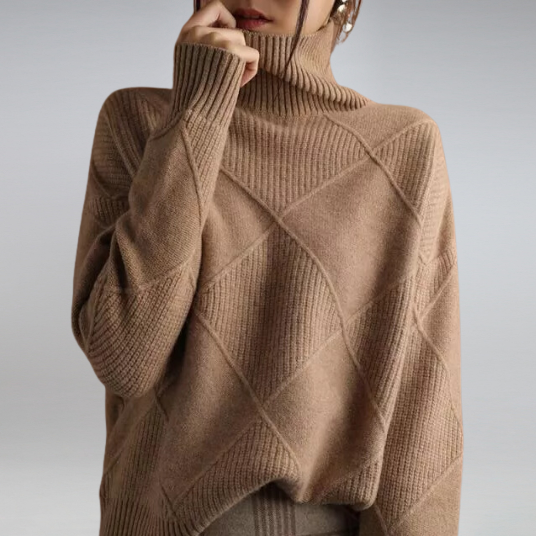 Celestine | Cashmere Turtleneck Sweater