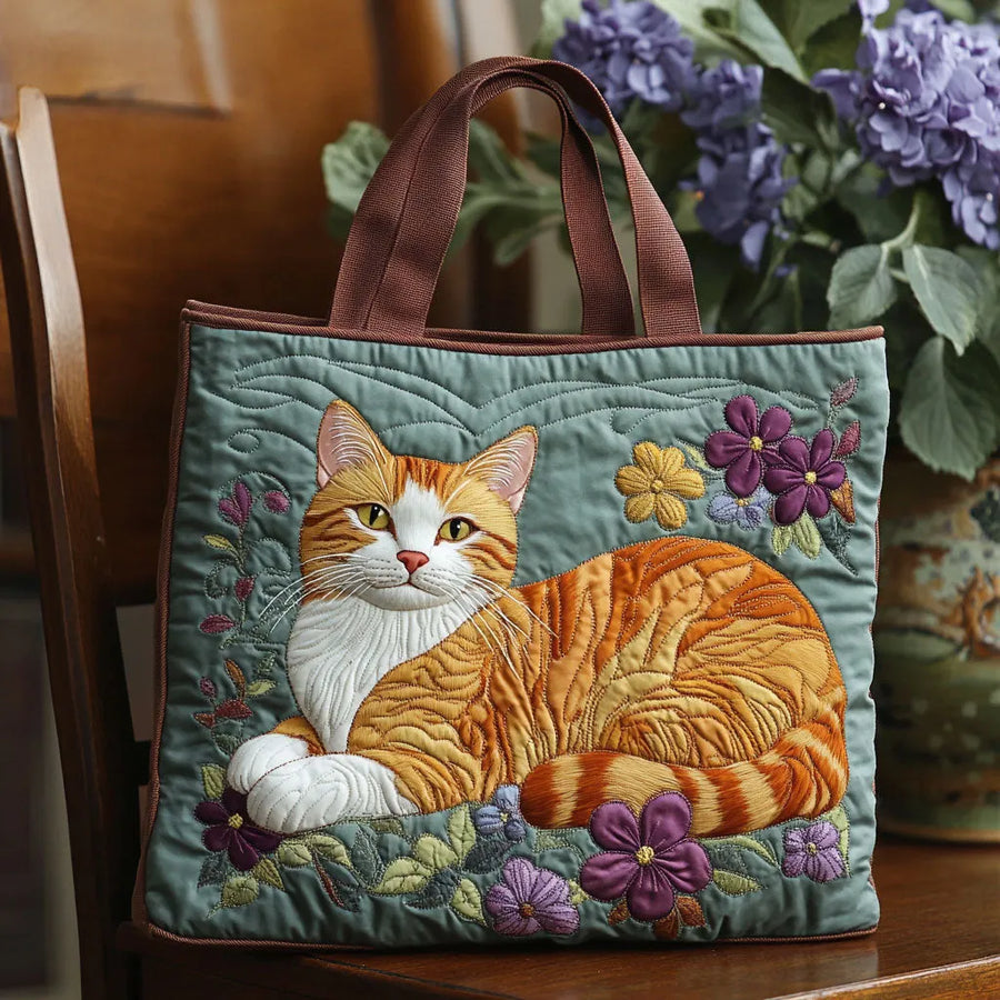 Handcrafted Bag | Brown Cat