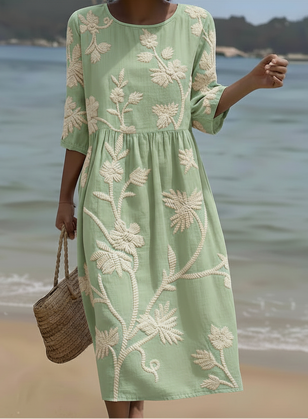 Paige | Robe Florale Élégante
