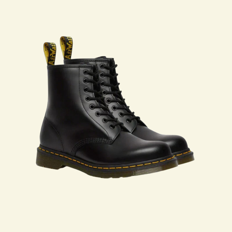 Harlow | Women's Leather Lace-Up Combat Ankle Boots