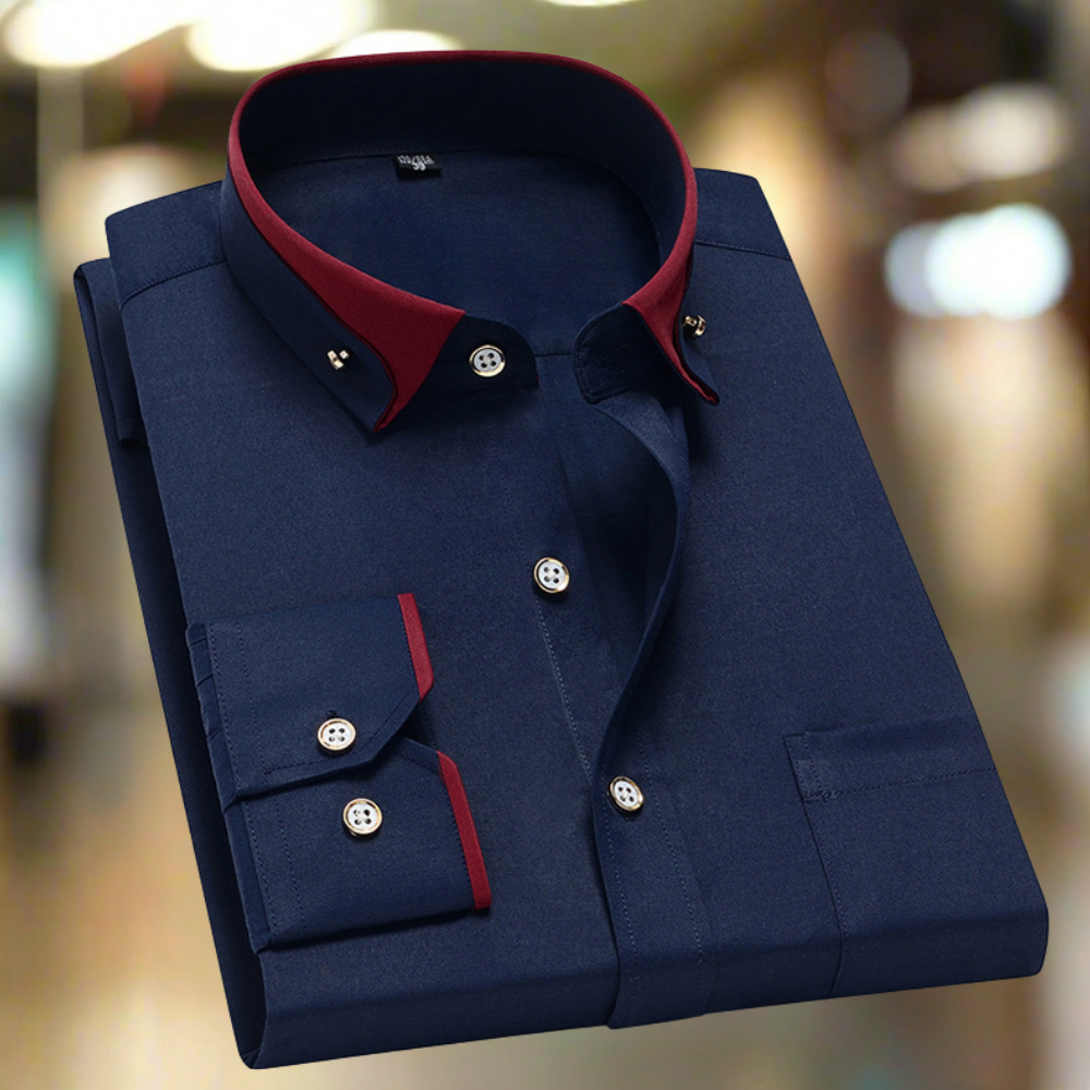 Hudson | Classic Cotton Long Sleeve Shirt