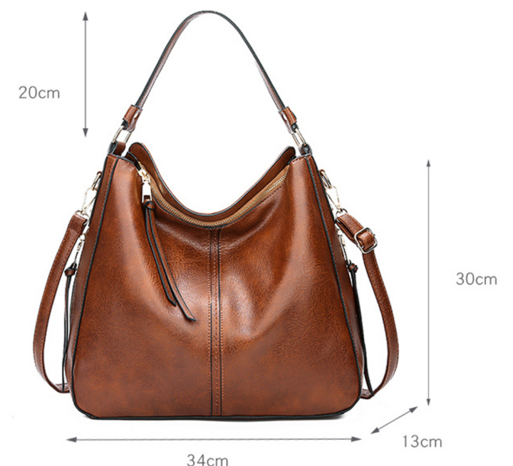 Romy | Sac à bandoulière en cuir