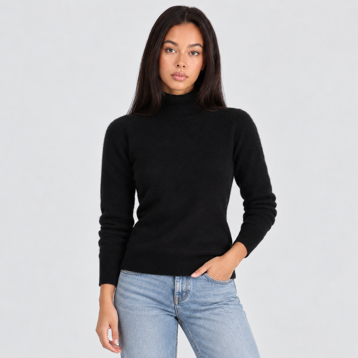 Adaline | Fitted Turtleneck Sweater