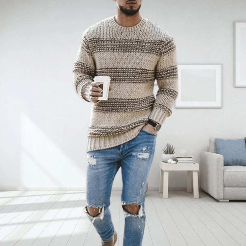 Jeff | Men's Classic Winter Knit Sweater