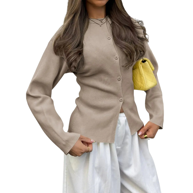 RAIKA™ – Contemporary Long Sleeve Cardigan