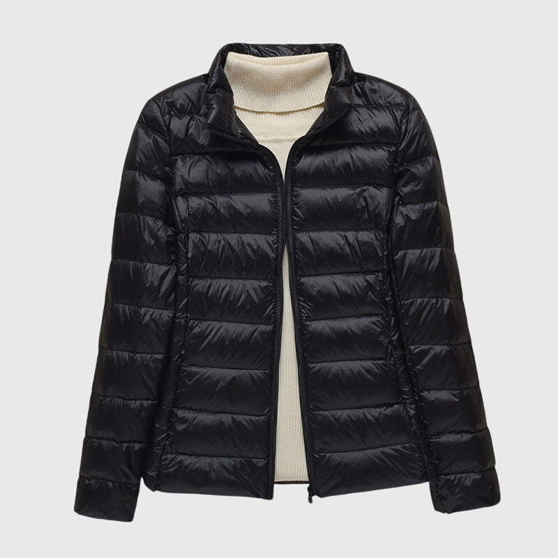 Grace | Womens Lightweight Hooded Puffer Jacket Packable