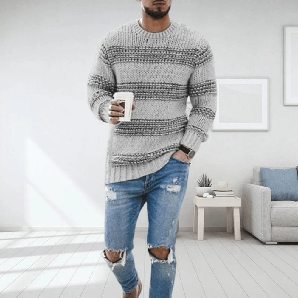 Jeff | Men's Classic Winter Knit Sweater