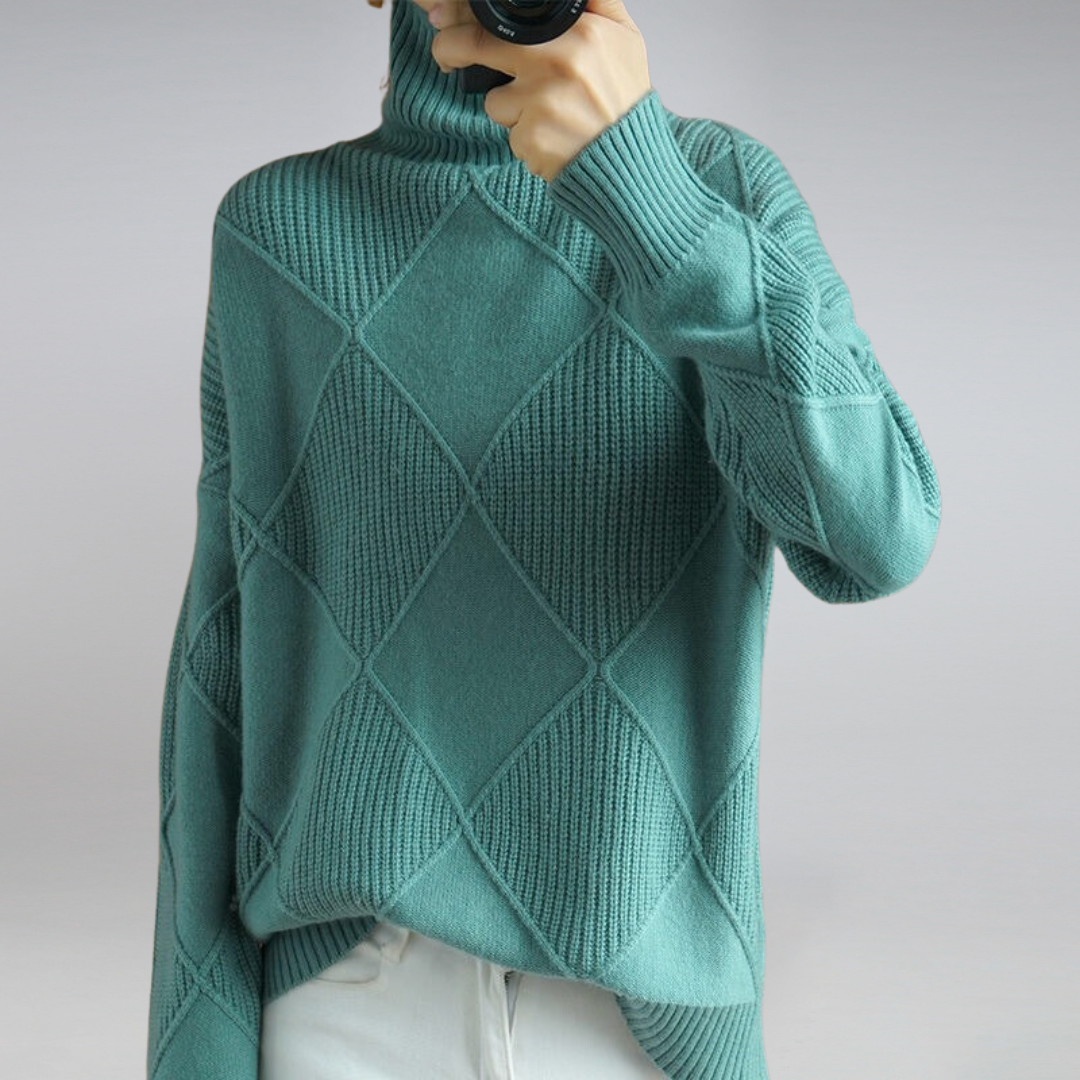 Celestine | Cashmere Turtleneck Sweater