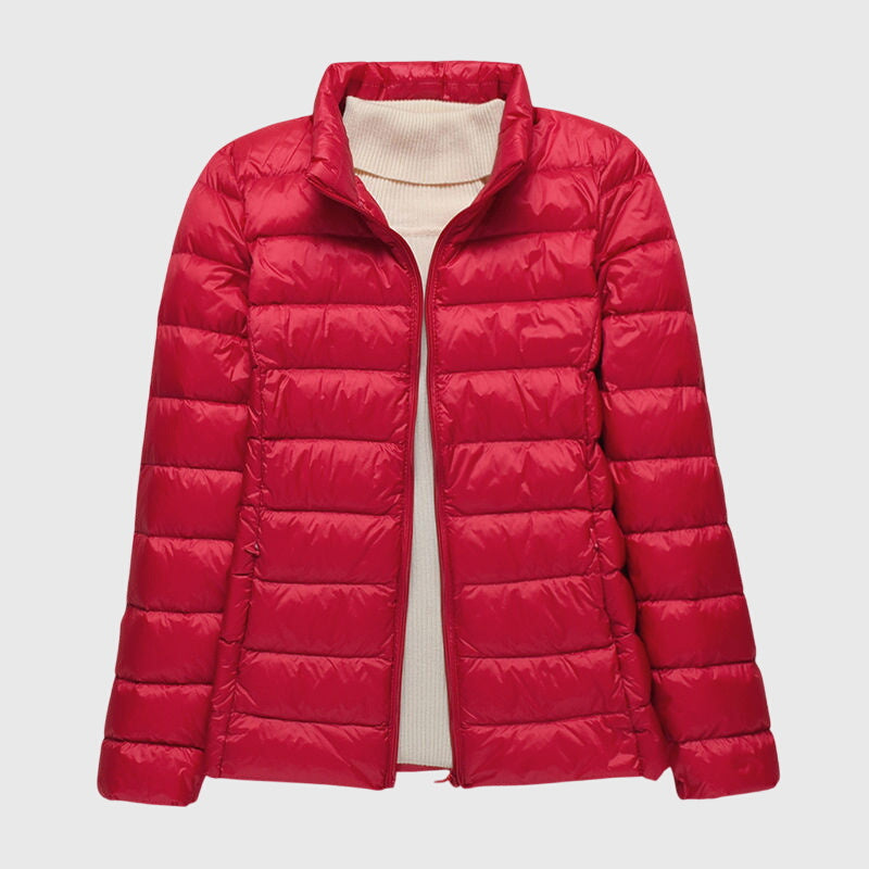 Grace | Womens Lightweight Hooded Puffer Jacket Packable