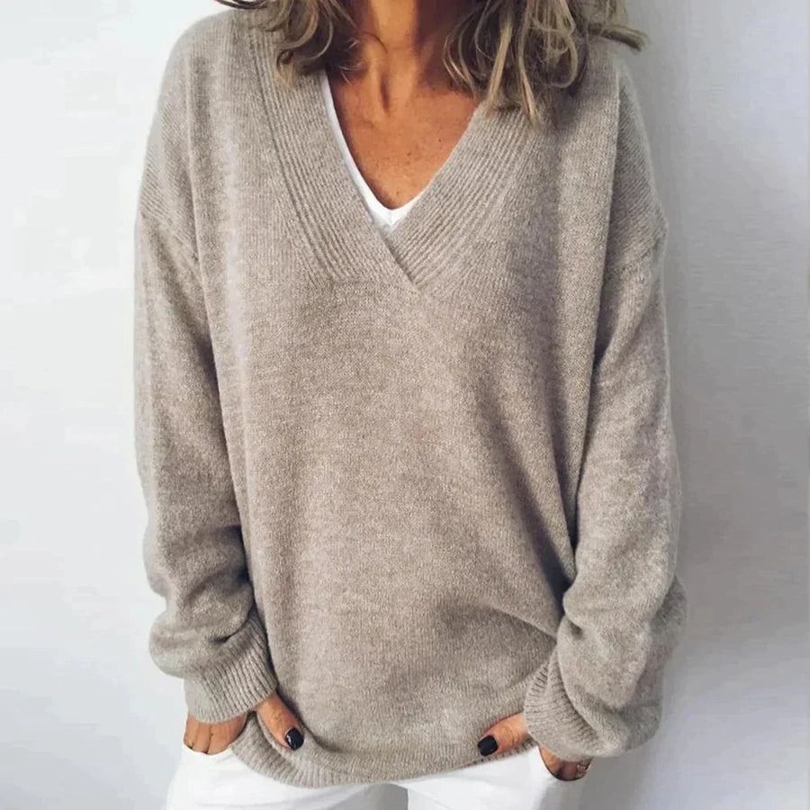 Bailey | Women's Classic Relaxed Fit Crew Neck Knit Sweater