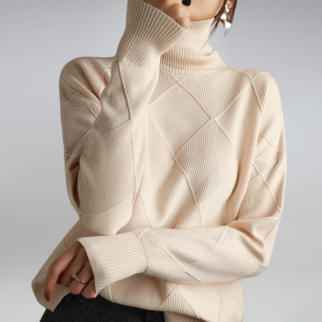 Celestine | Cashmere Turtleneck Sweater