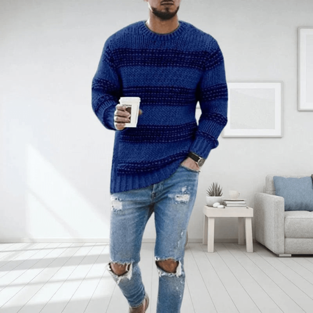 Jeff | Men's Classic Winter Knit Sweater
