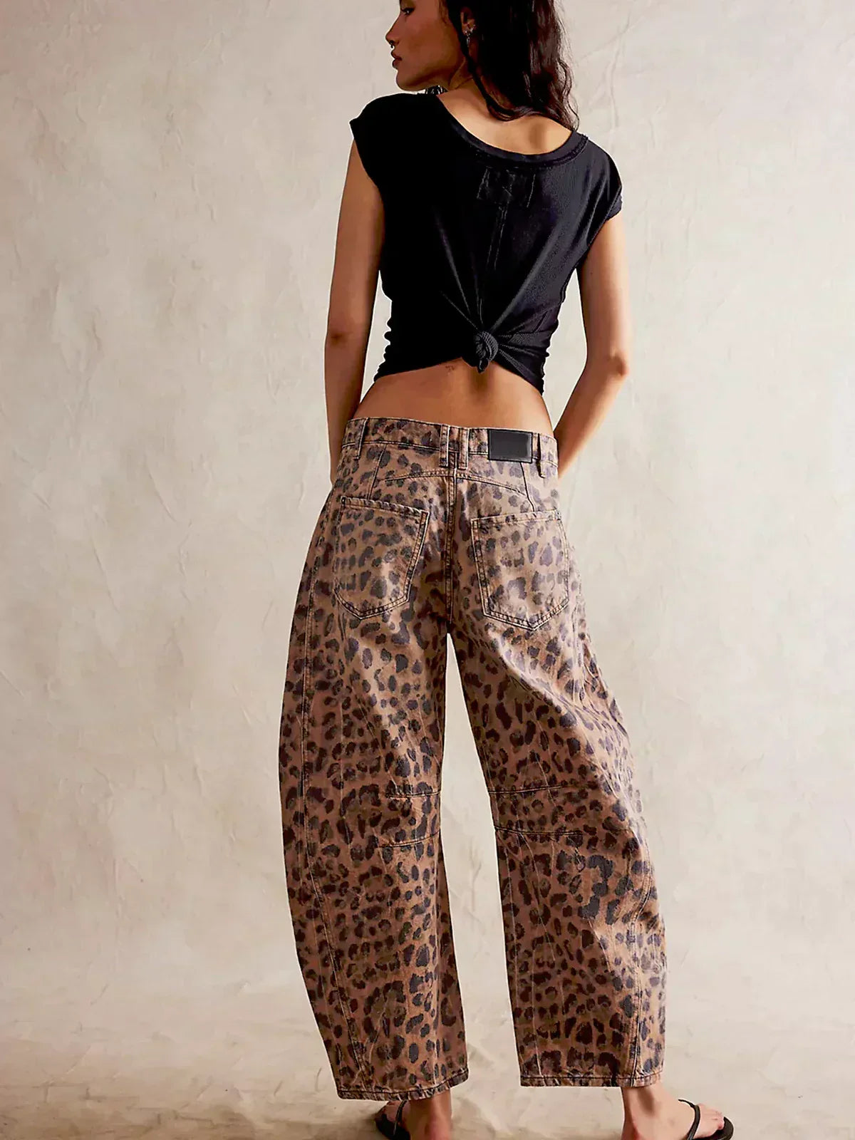 Isla – Pantalon Léopard Sans Effort