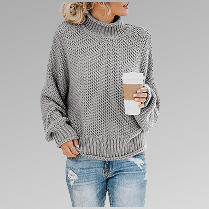 Sage | Oversized Chunky Knit Sweater