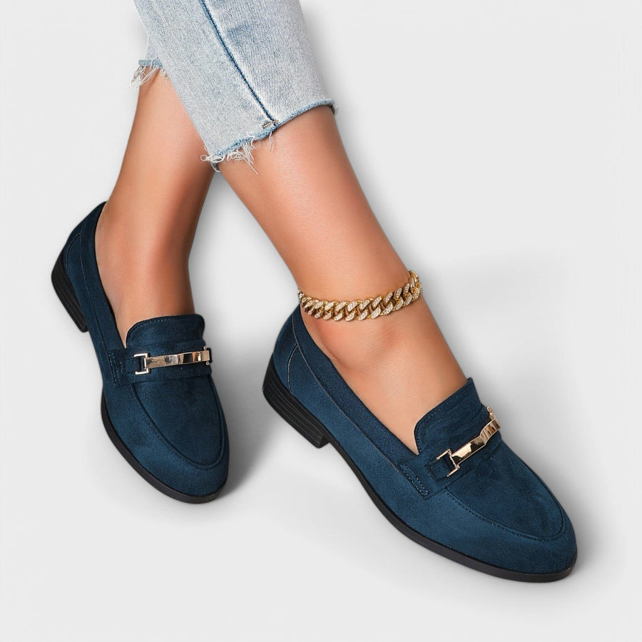 Noémie | Suede Loafers