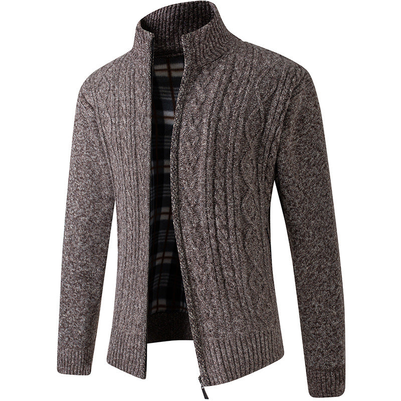 Jeffery | Men's Velvet Knit Sweater