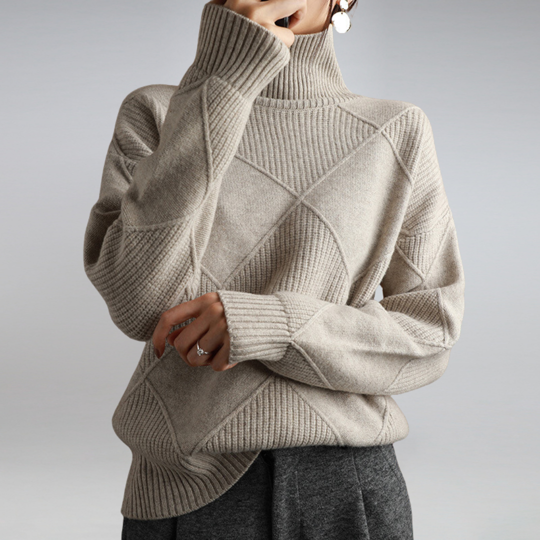 Celestine | Cashmere Turtleneck Sweater