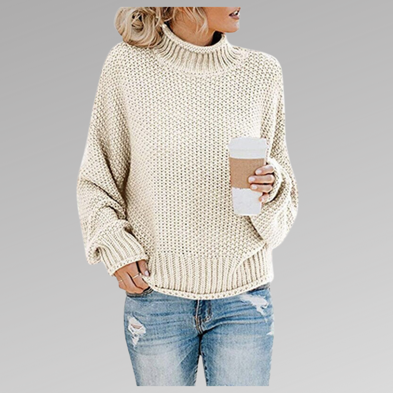Sage | Oversized Chunky Knit Sweater