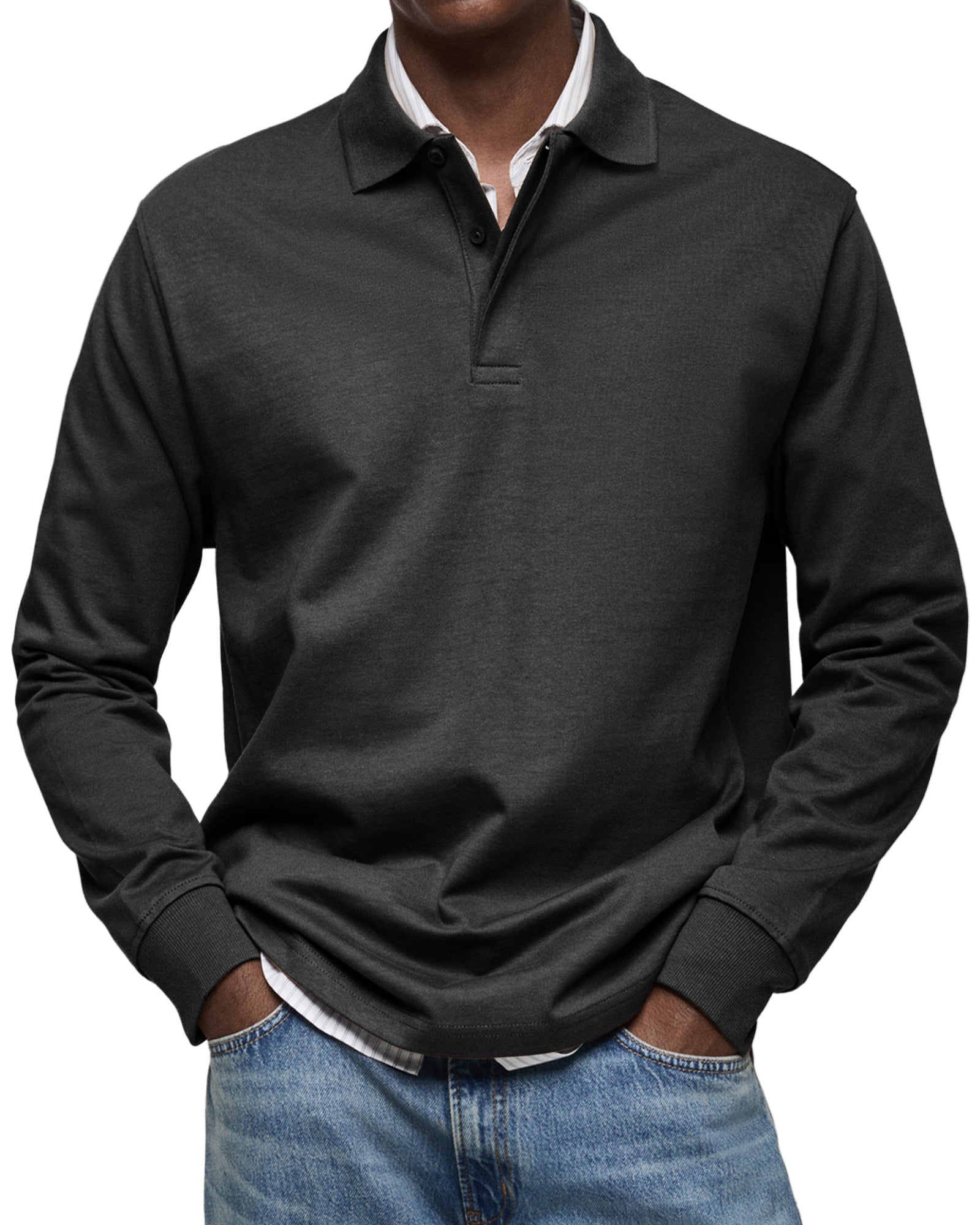 Luka - Luxe Lange Mouwen Polo