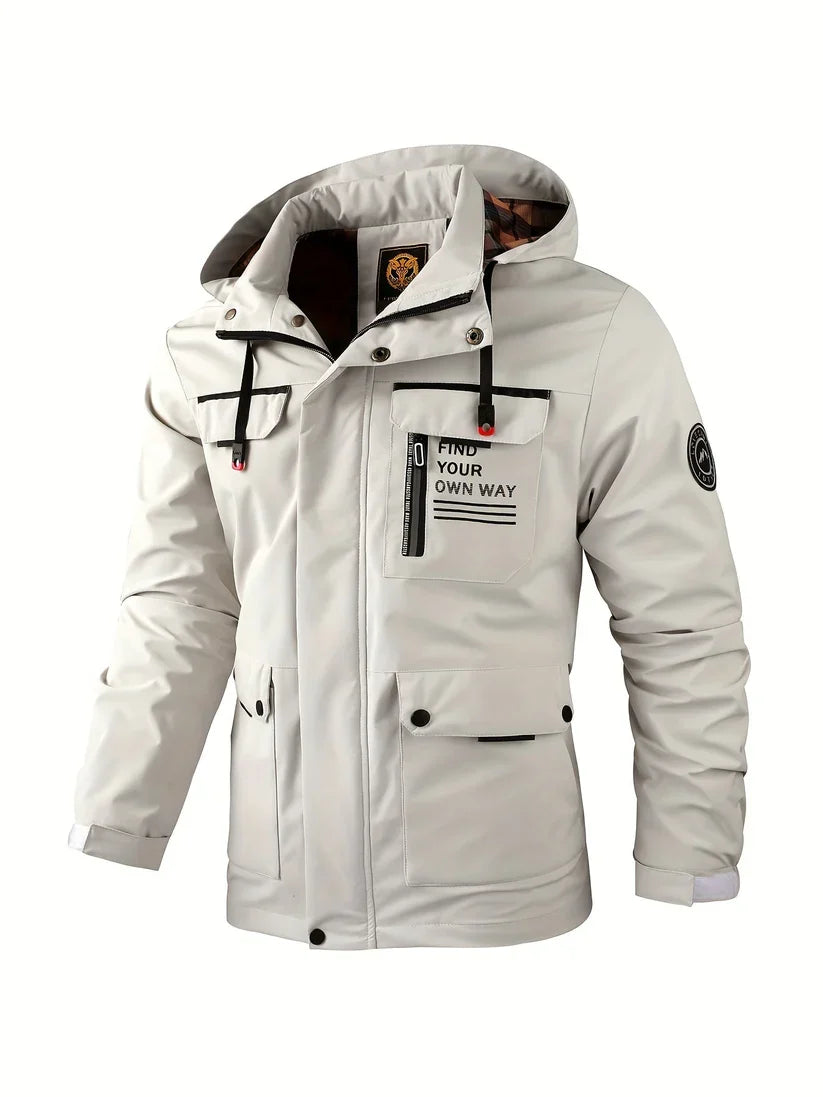Logan | Men’s Waterproof Winter Jacket with Hood