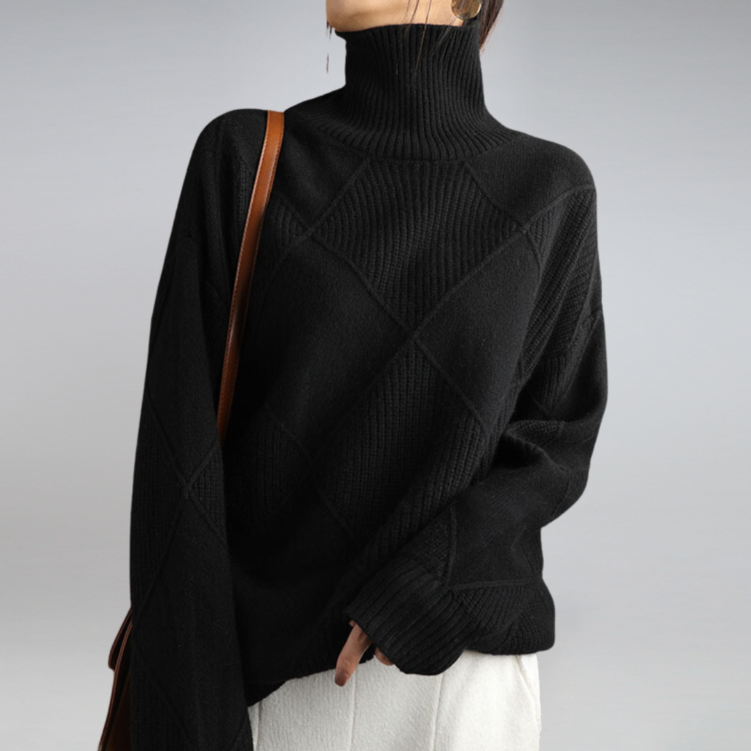 Celestine | Cashmere Turtleneck Sweater