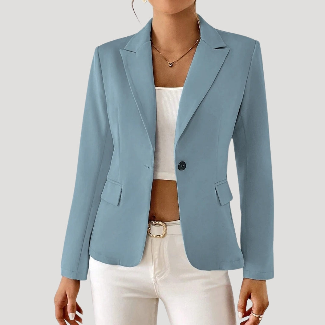 Ophelia | Women's One-Button Notch Lapel Tailored Blazer