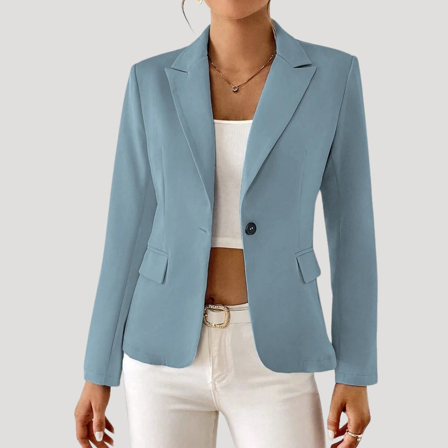 Ophelia | Women's One-Button Notch Lapel Tailored Blazer