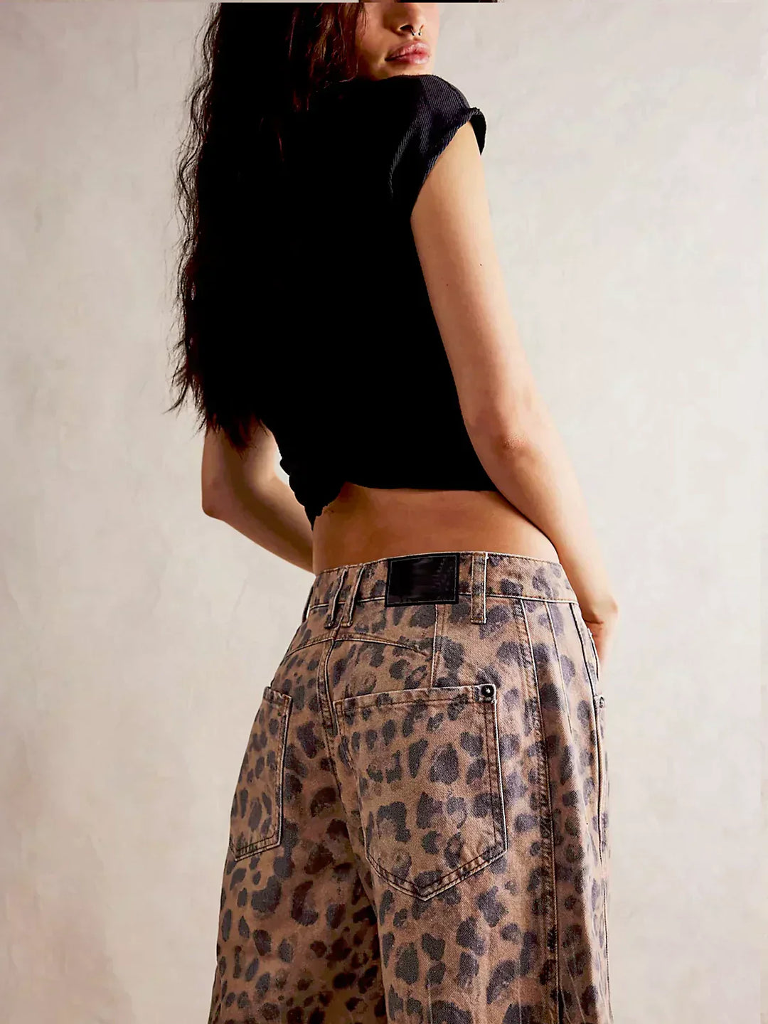 Isla – Pantalon Léopard Sans Effort