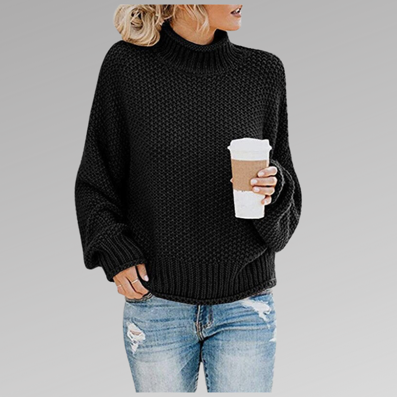 Sage | Oversized Chunky Knit Sweater
