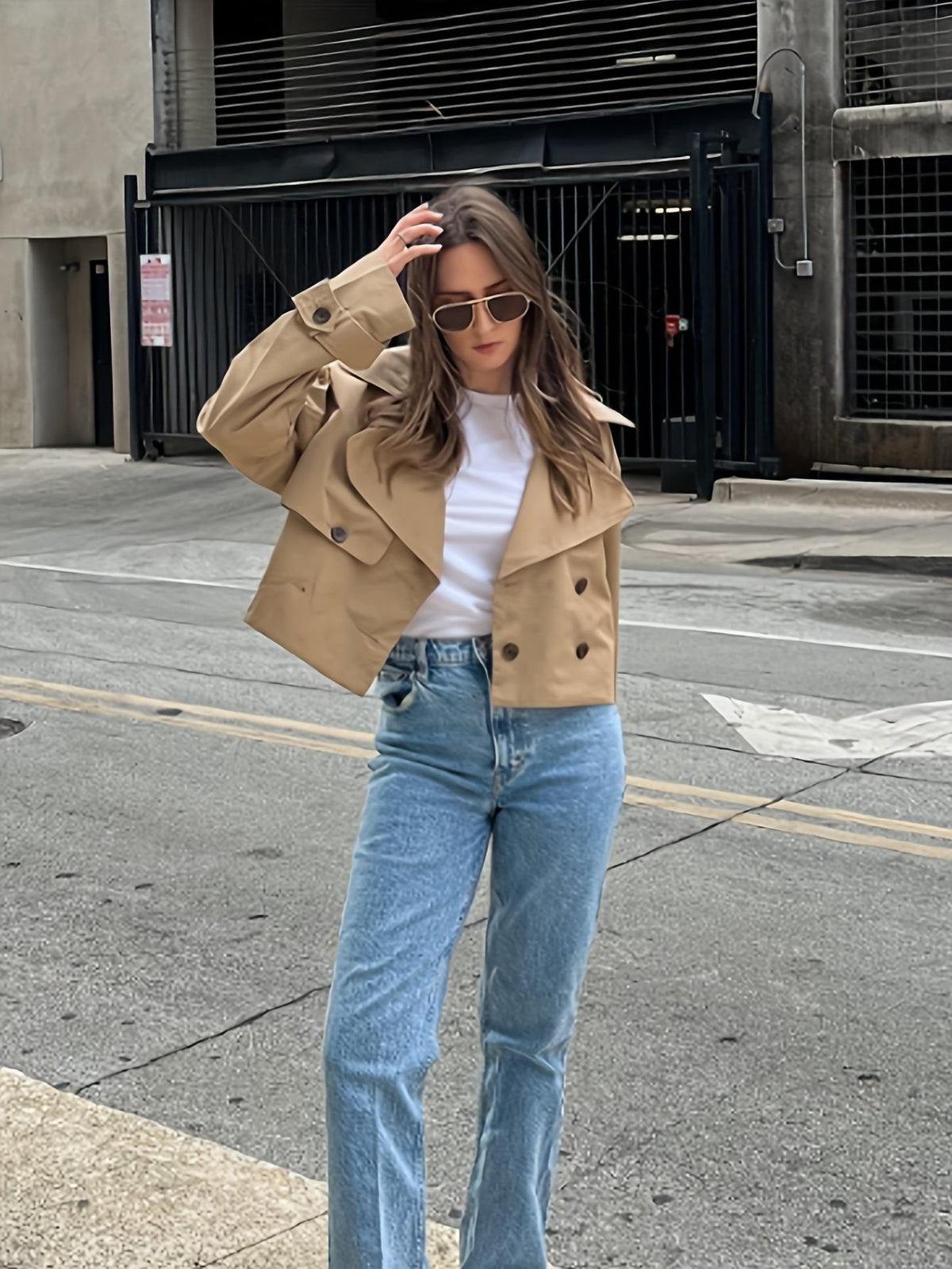 Marielle | Women's Coffee Brown Pea Coat