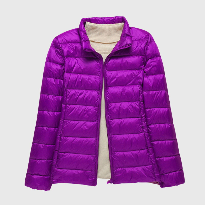 Grace | Womens Lightweight Hooded Puffer Jacket Packable