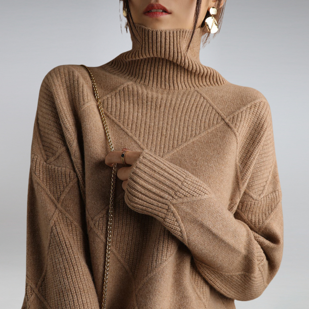 Celestine | Cashmere Turtleneck Sweater