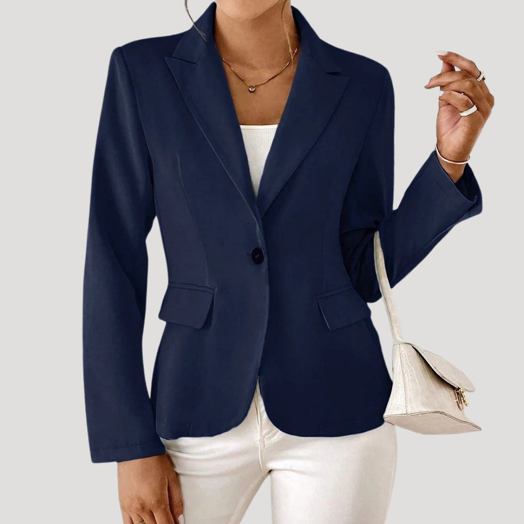 Ophelia | Women's One-Button Notch Lapel Tailored Blazer