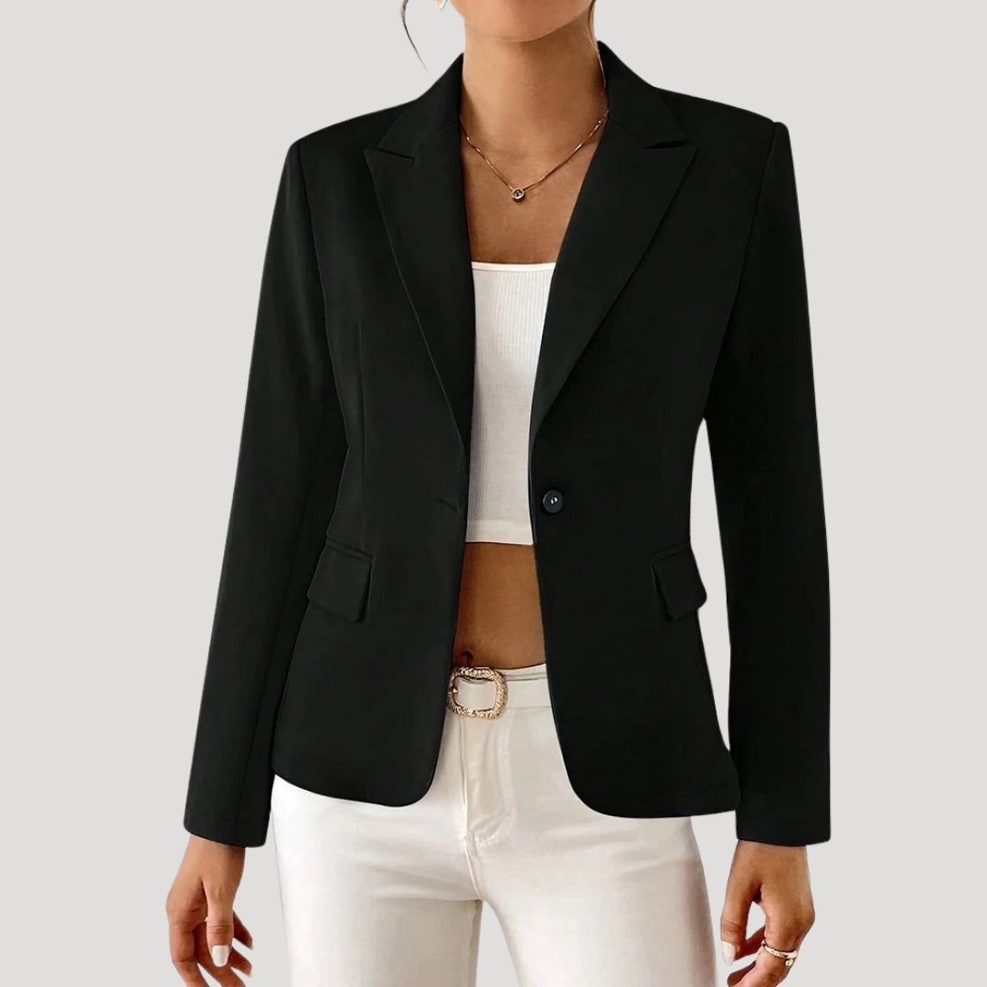 Ophelia | Women's One-Button Notch Lapel Tailored Blazer