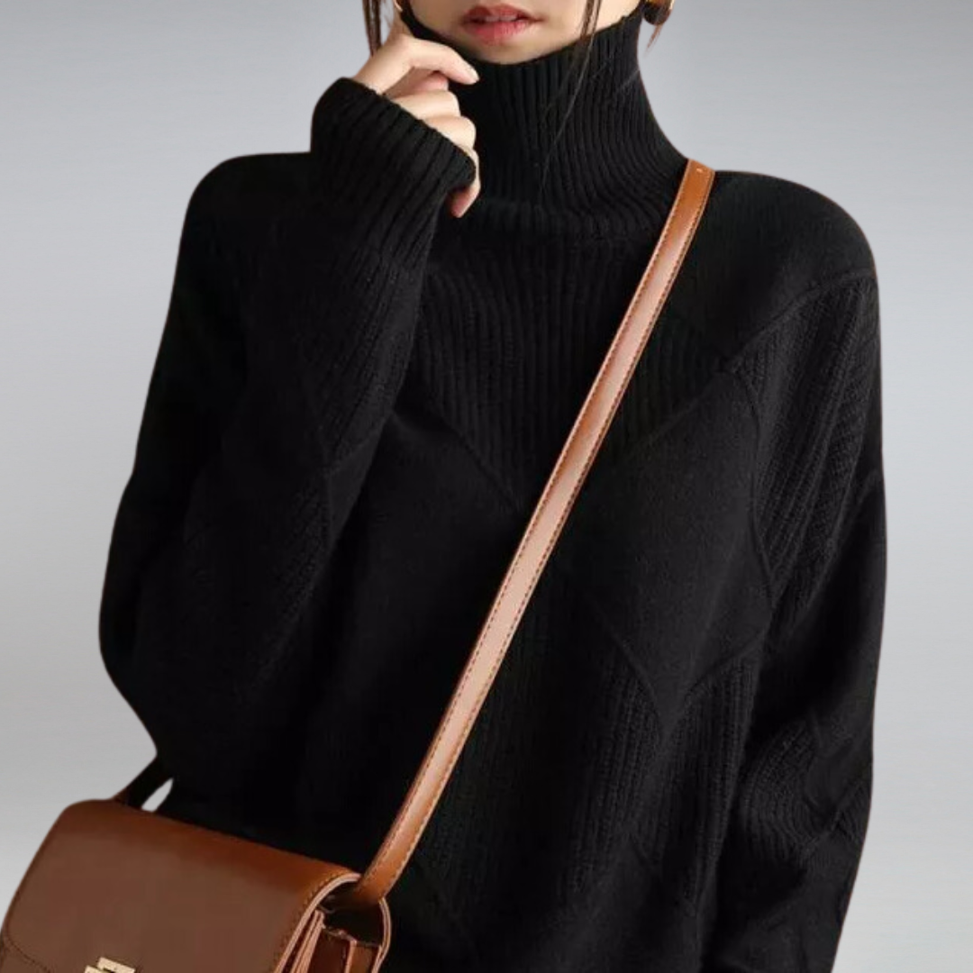 Celestine | Cashmere Turtleneck Sweater