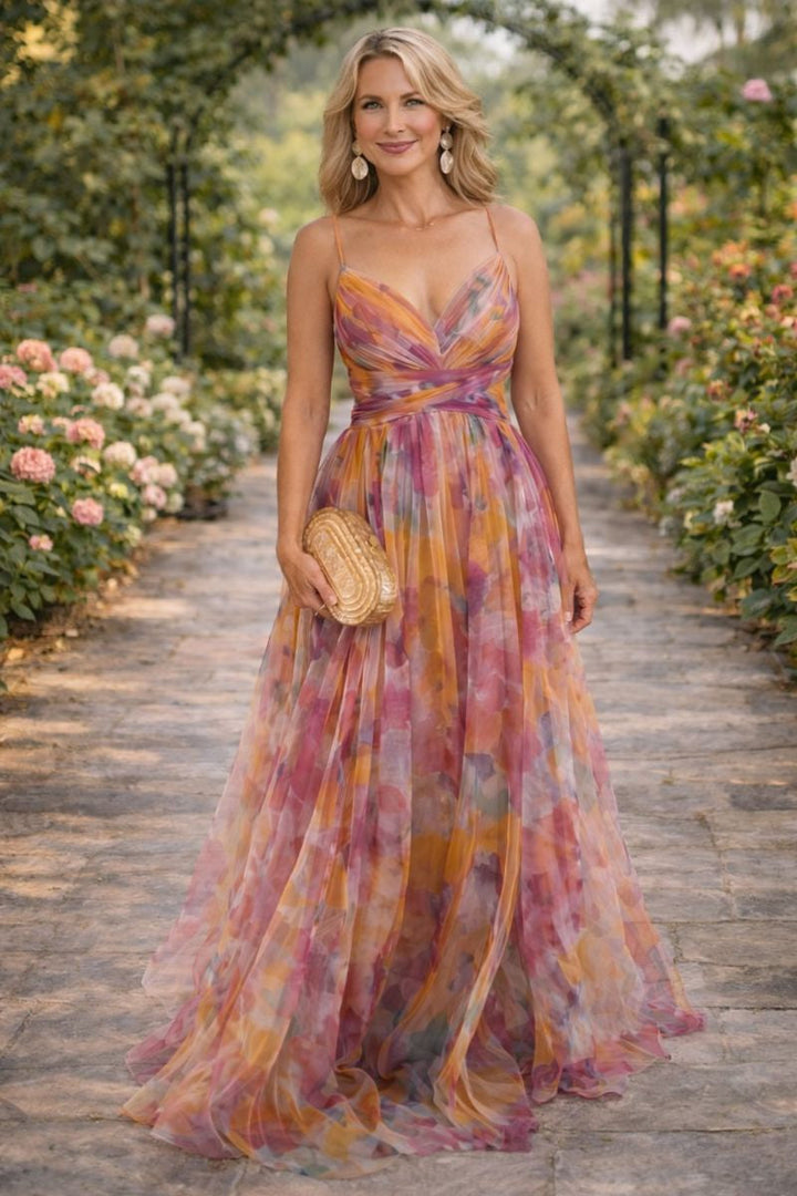 Giselle™ | Robe longue fleurie