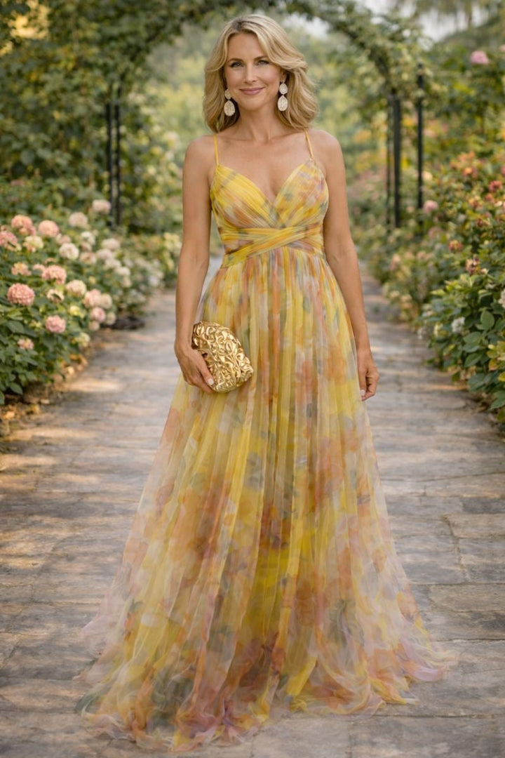 Giselle™ | Robe longue fleurie