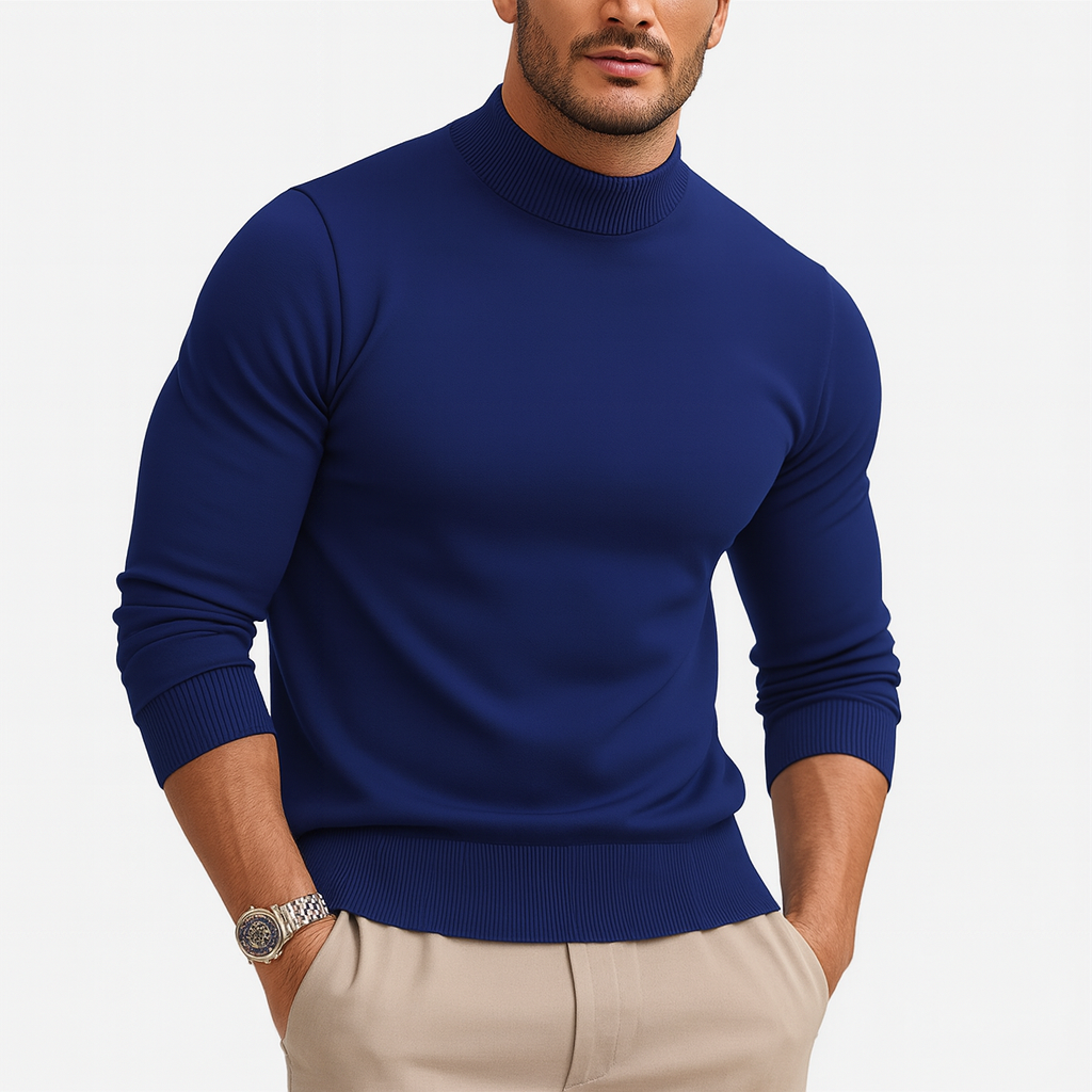 Leonardo | Men's Knit Turtleneck Sweater