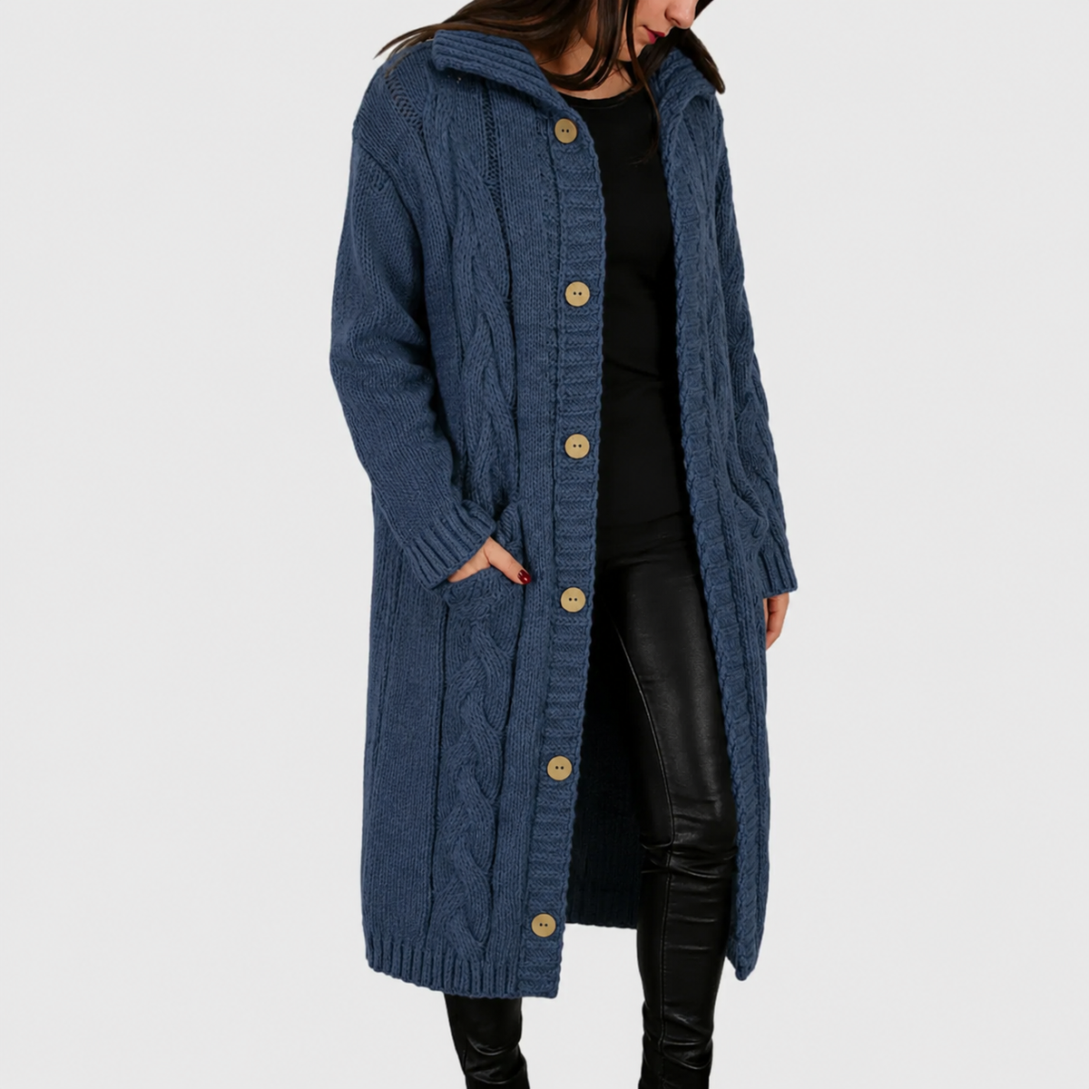 Mirabel | Women's Hooded Cardigan Coat