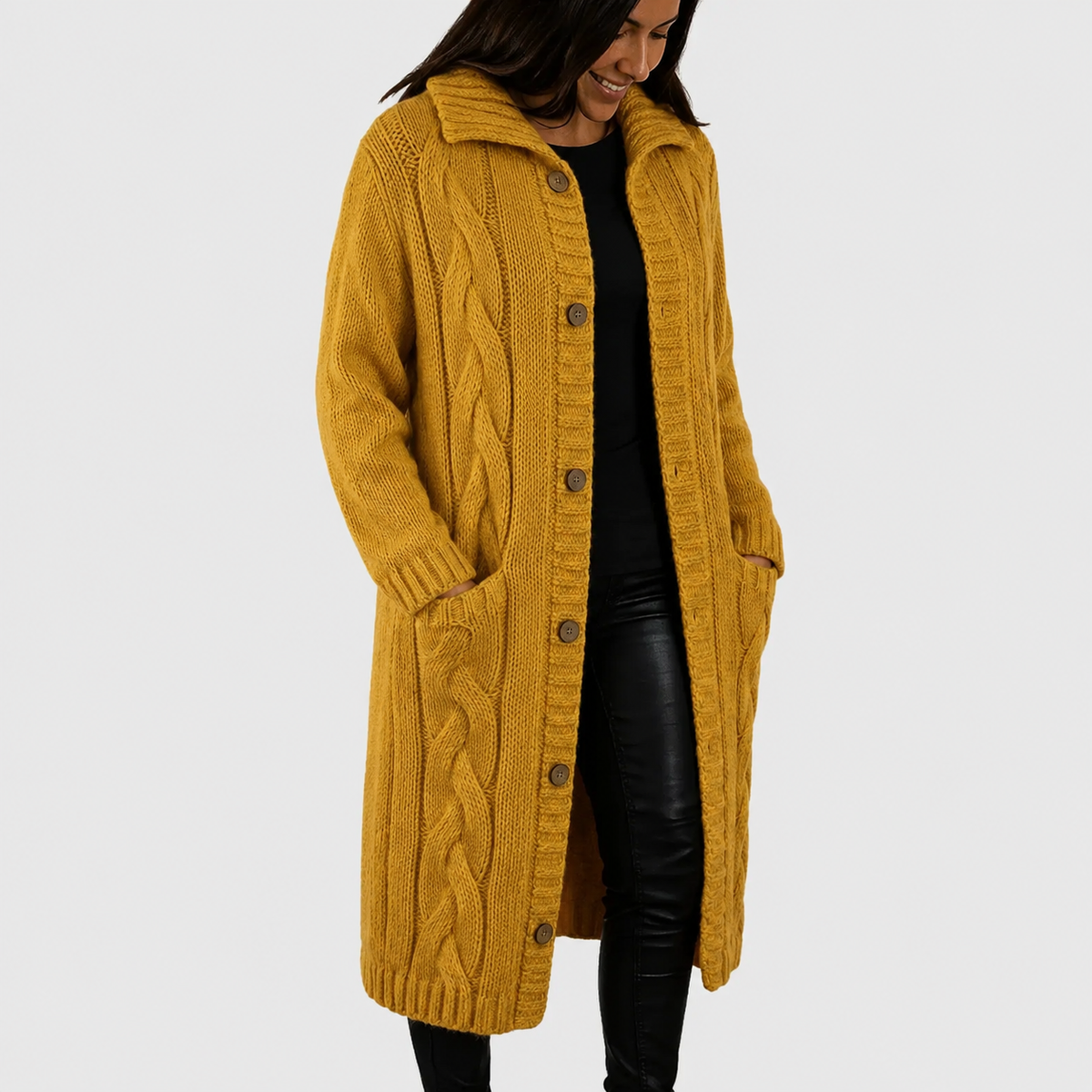 Mirabel | Women's Hooded Cardigan Coat