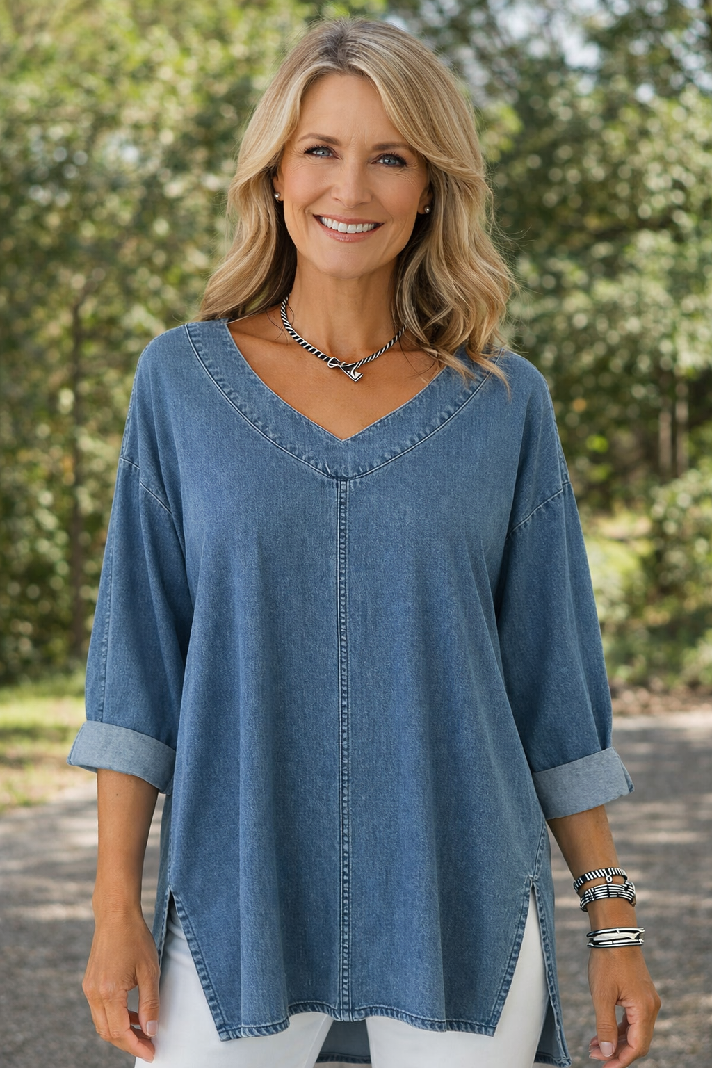 Jenelyn | Timeless Denim Shirt