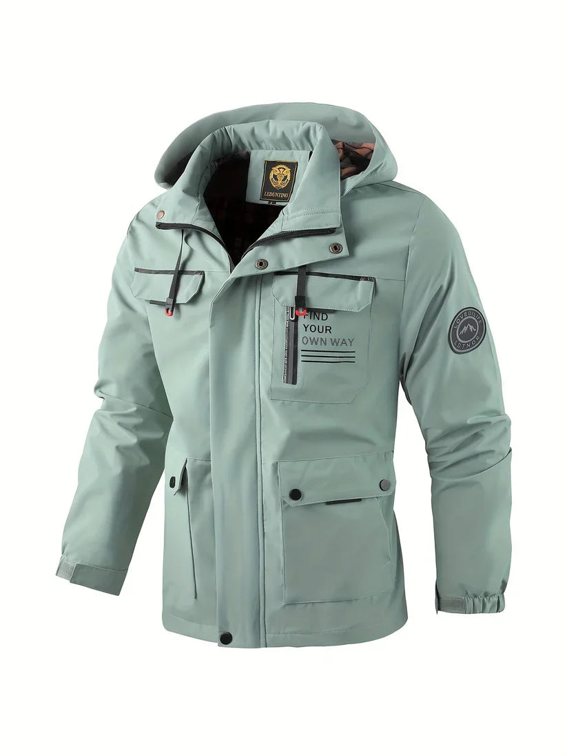 Logan | Men’s Waterproof Winter Jacket with Hood