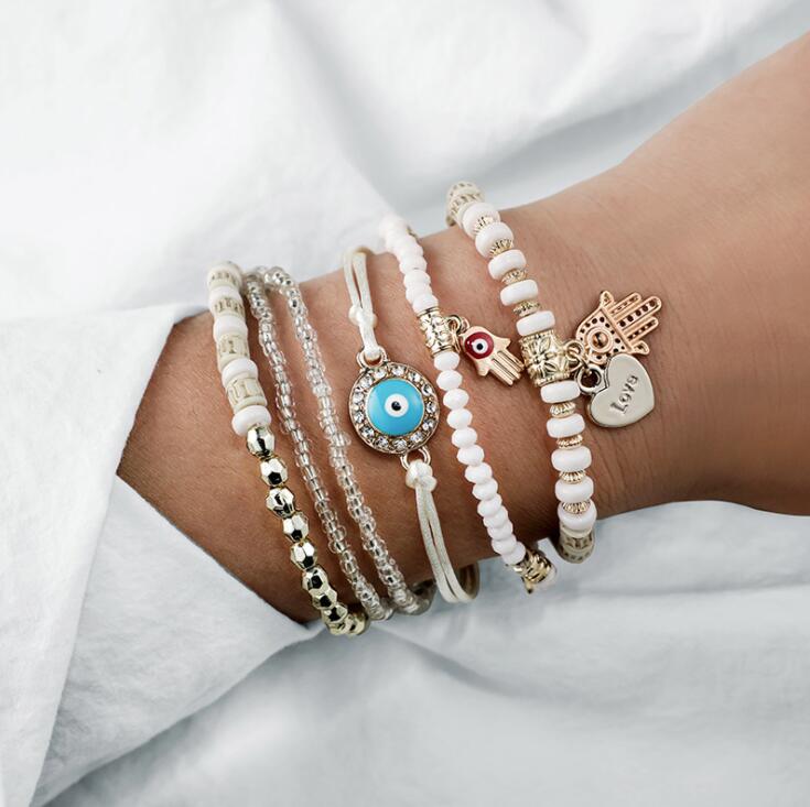 PAULA™ - Bracelet Hamsa avec assortiment