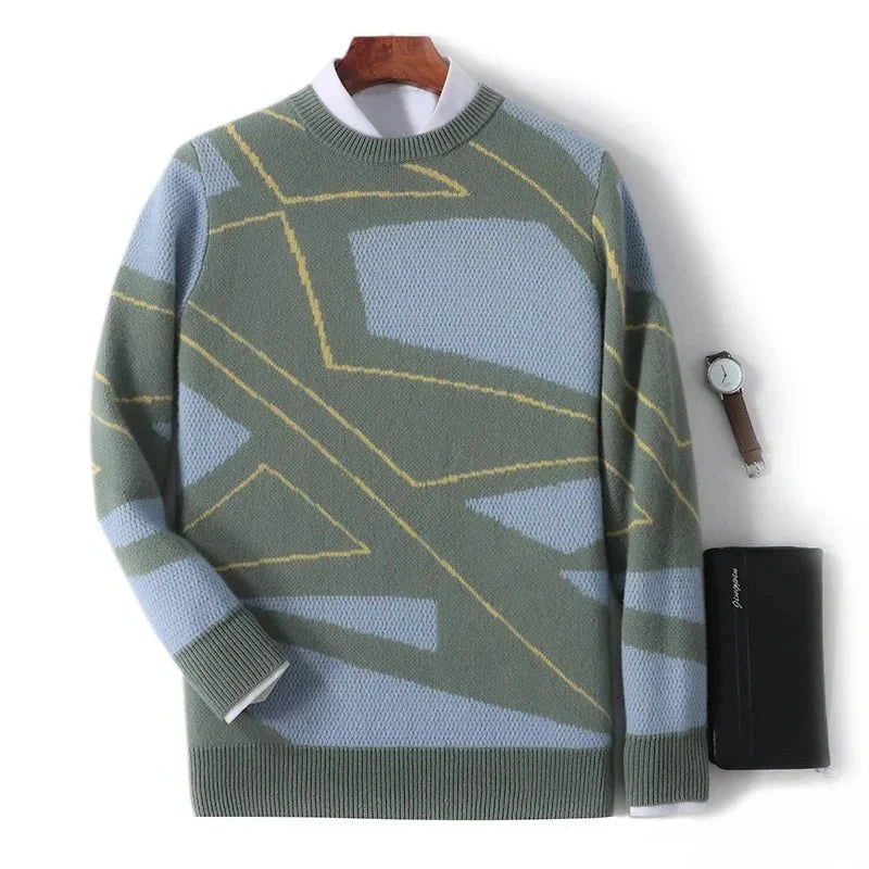 Jasper | Merino Wool Cable Knit Sweater