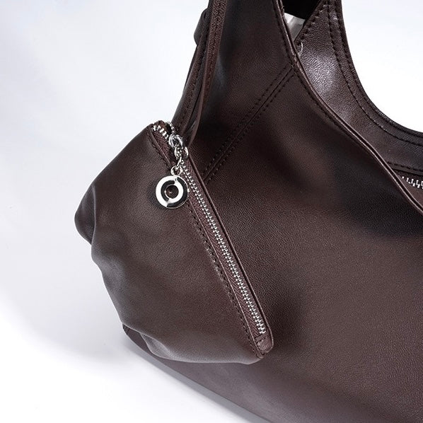 Nivara | Sac à bandoulière en cuir véritable