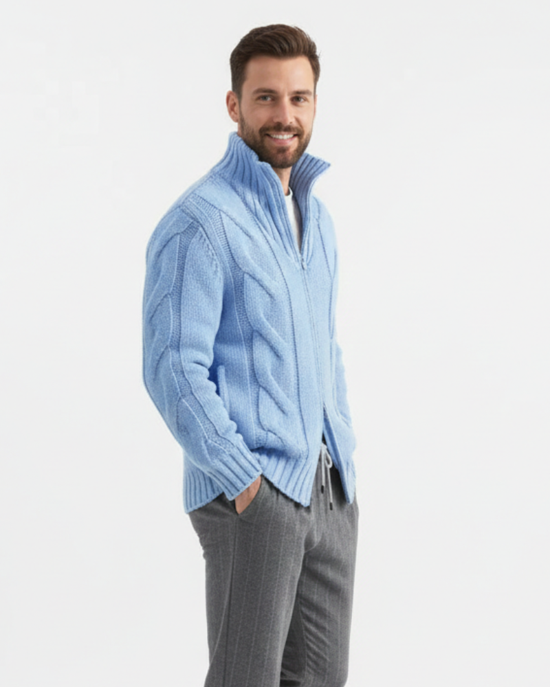 Doni | Men's Zip-Up Cardigan